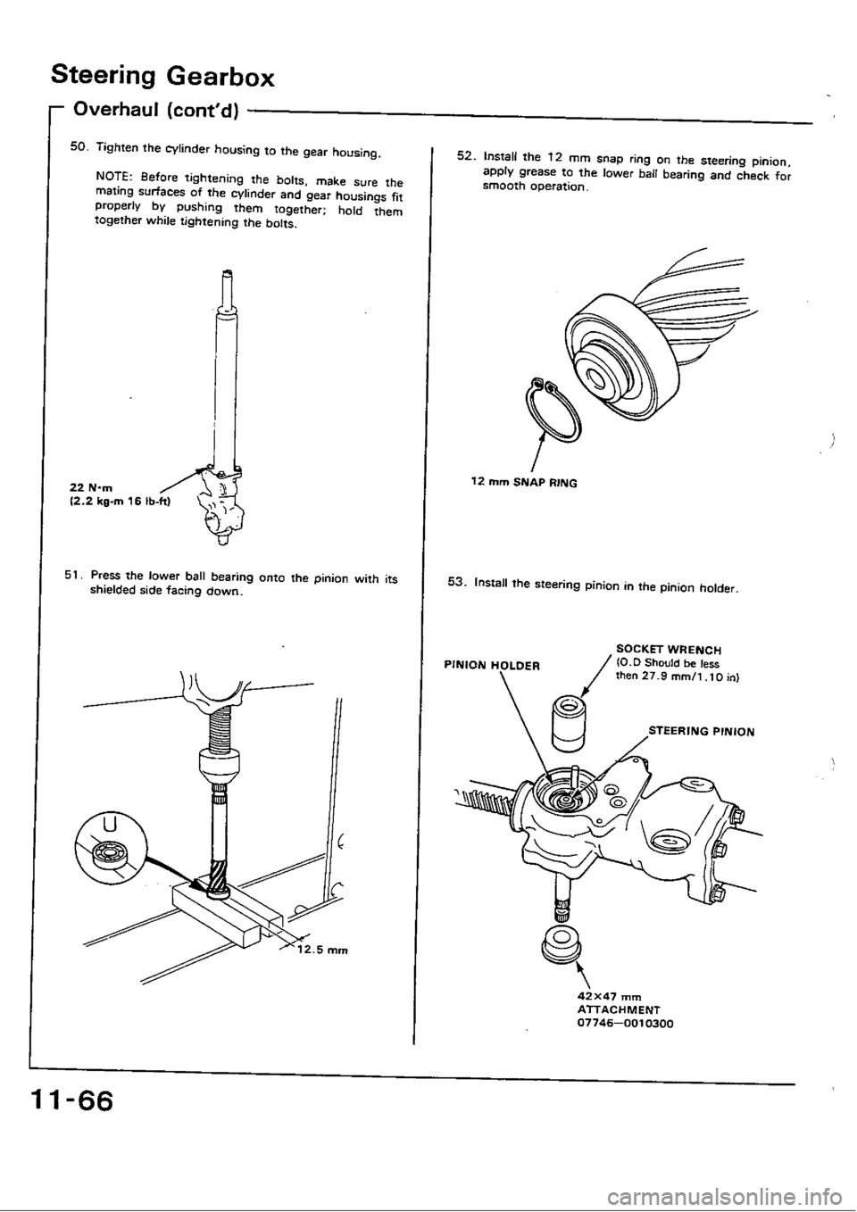 HONDA CIVIC 1989 4.G Workshop Manual 