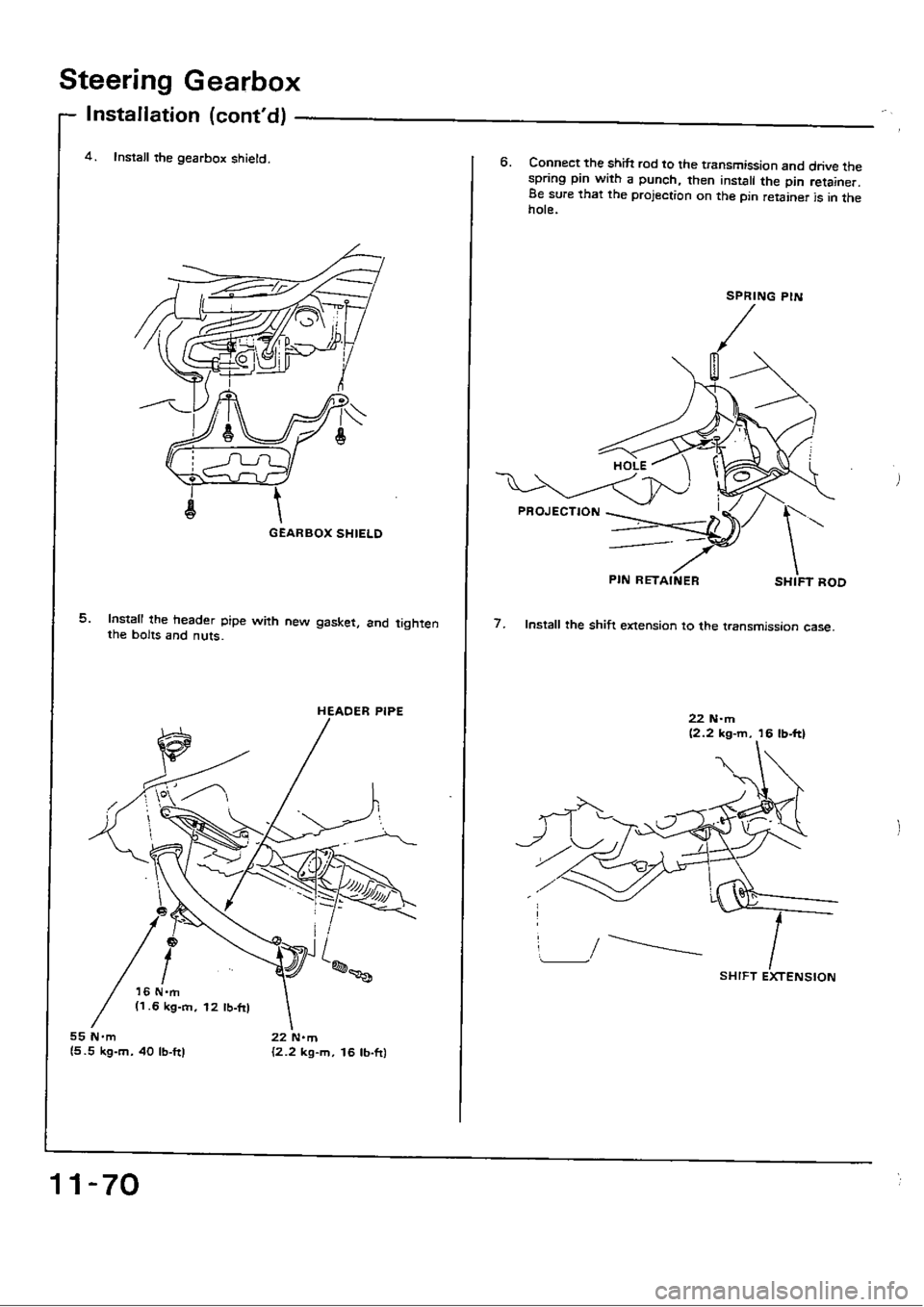 HONDA CIVIC 1990 4.G Workshop Manual 