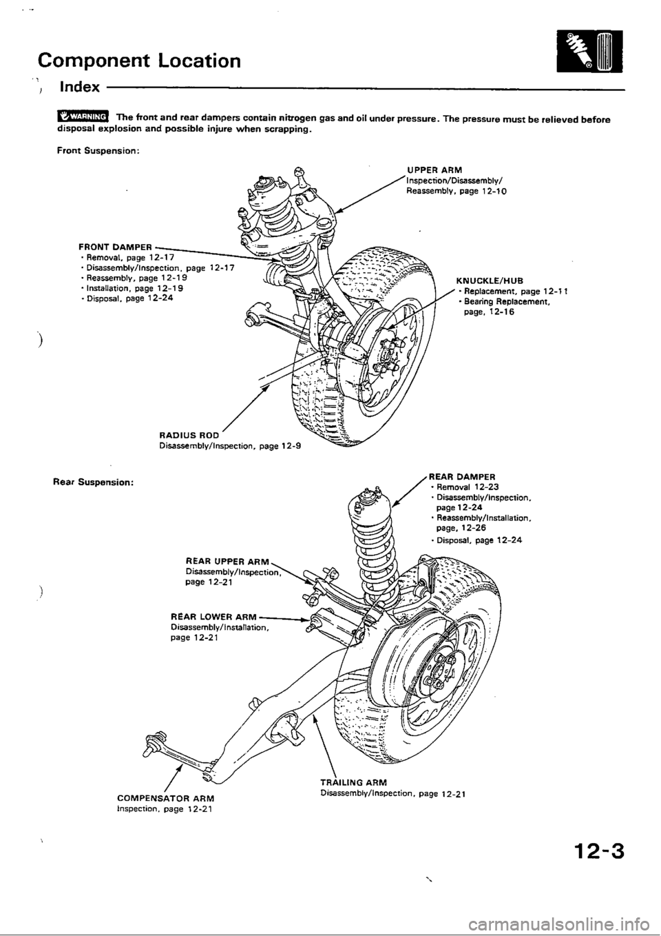HONDA CIVIC 1990 4.G Workshop Manual 