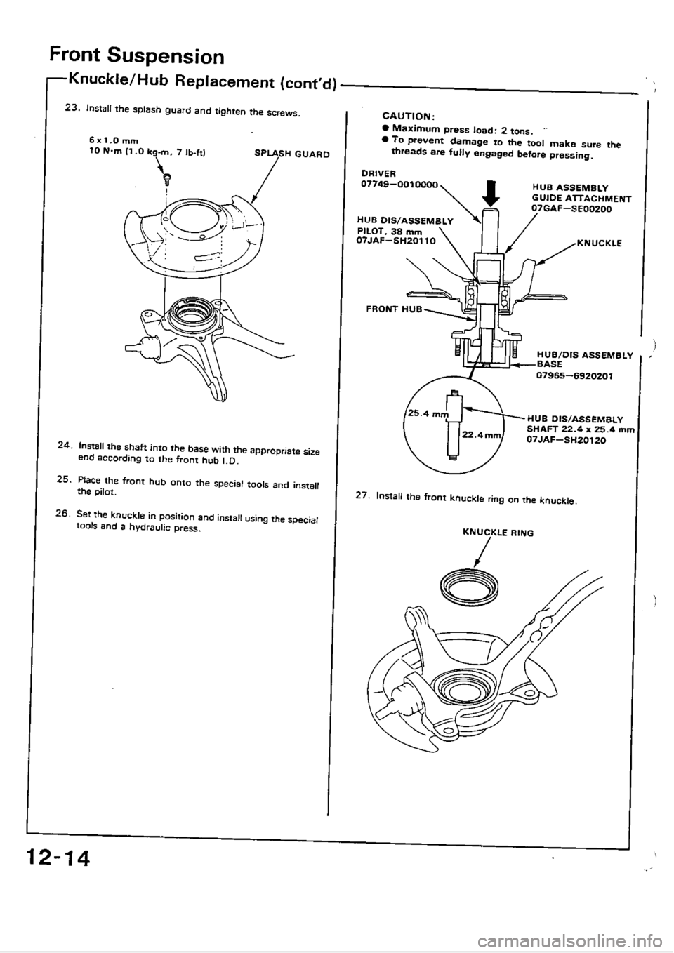 HONDA CIVIC 1988 4.G Workshop Manual 