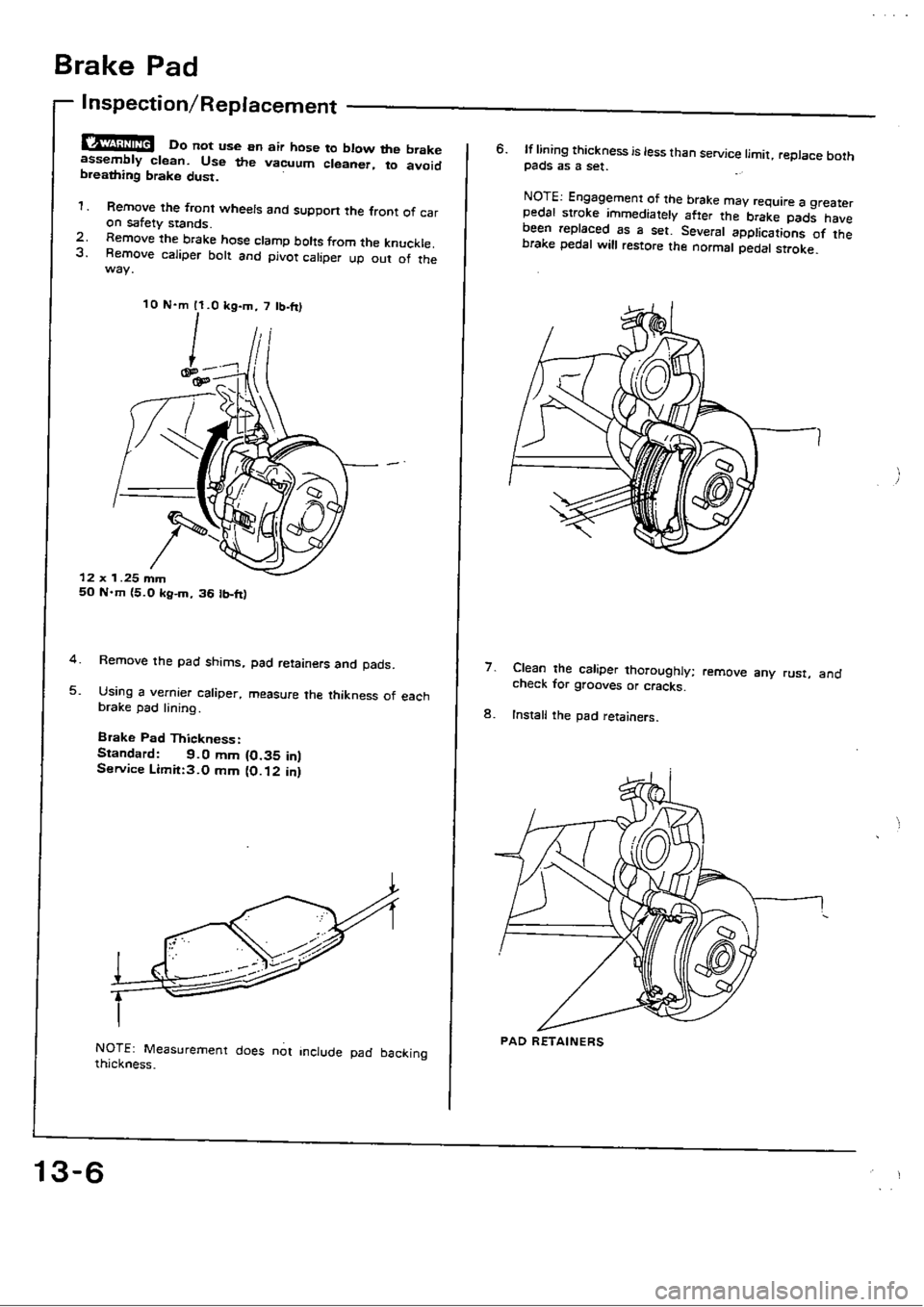 HONDA CIVIC 1988 4.G Workshop Manual 