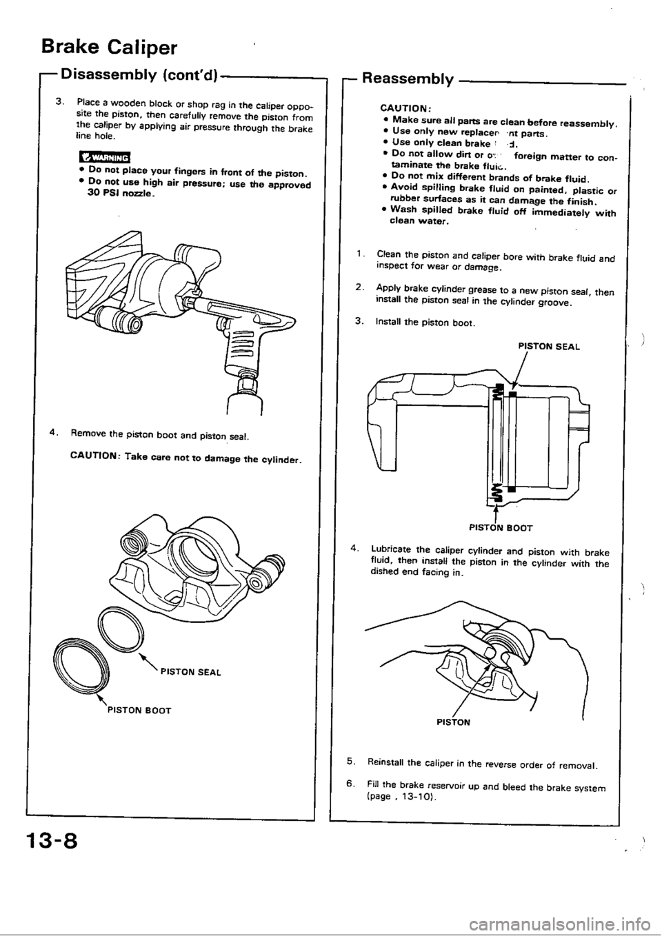 HONDA CIVIC 1988 4.G Workshop Manual 