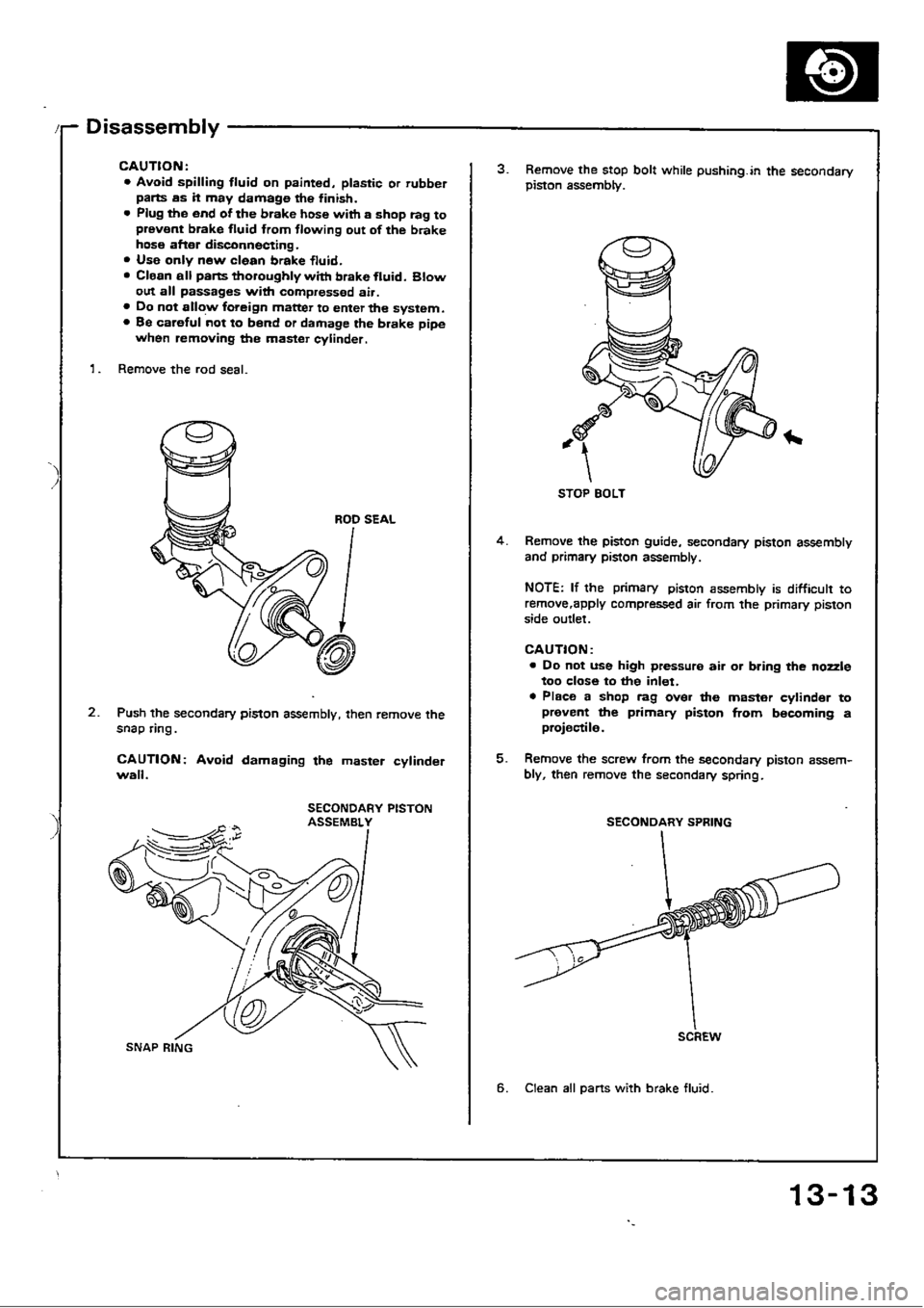 HONDA CIVIC 1988 4.G Workshop Manual 