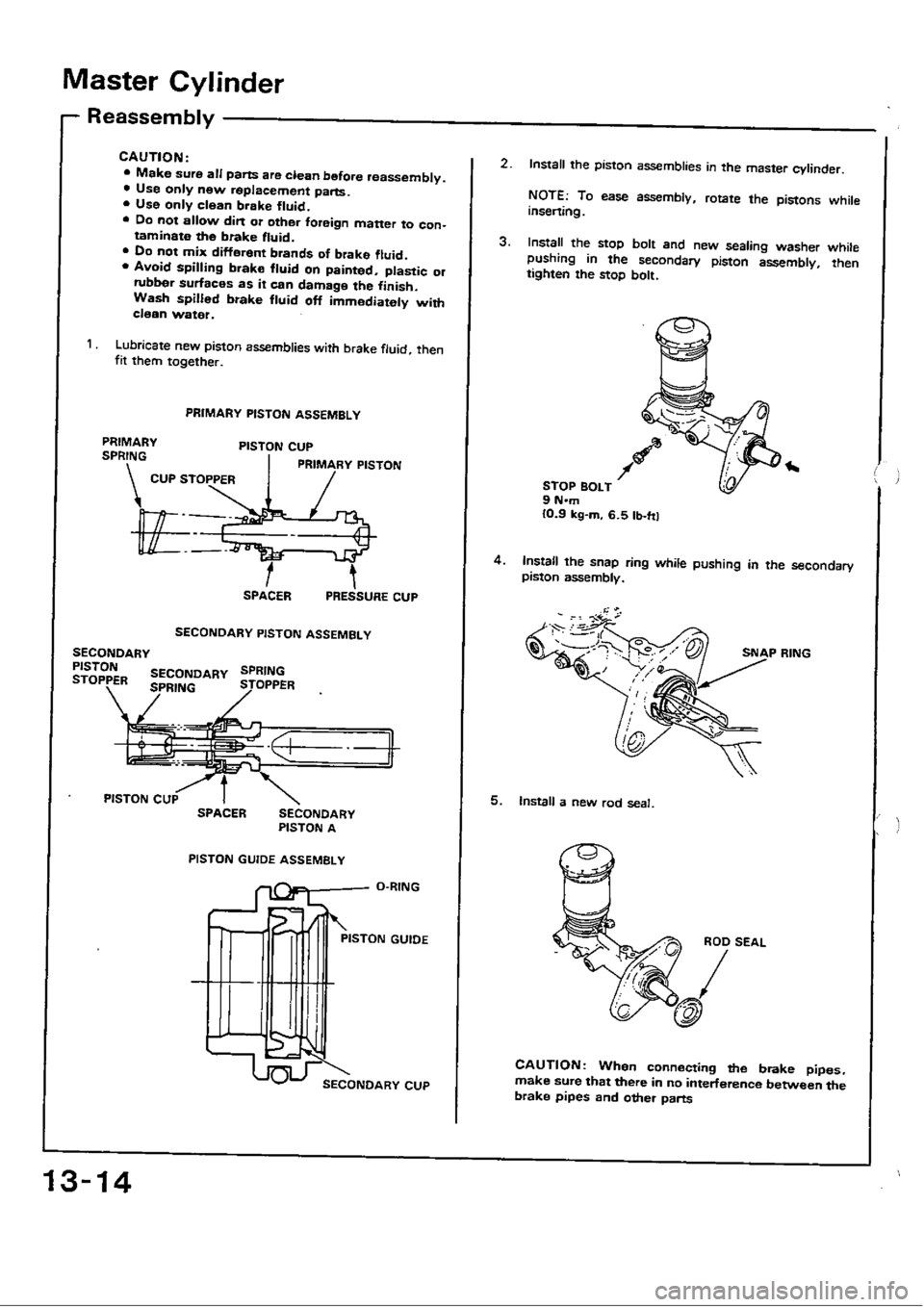 HONDA CIVIC 1988 4.G Workshop Manual 