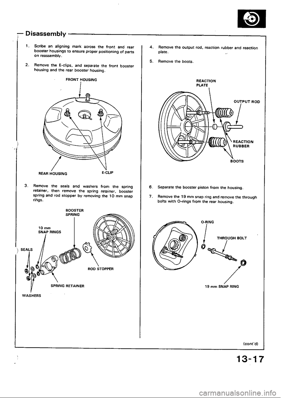 HONDA CIVIC 1988 4.G Workshop Manual 