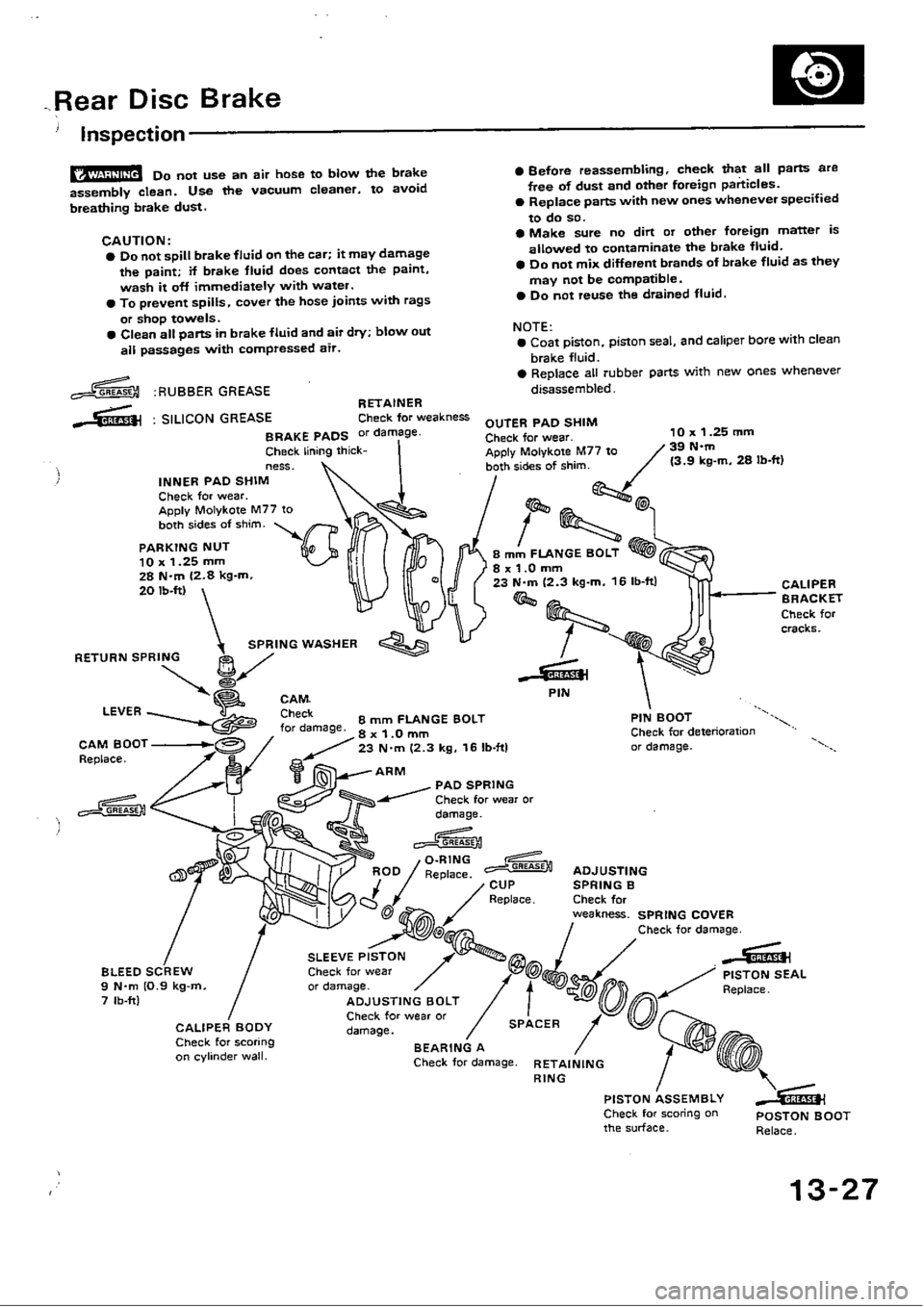 HONDA CIVIC 1990 4.G Workshop Manual 