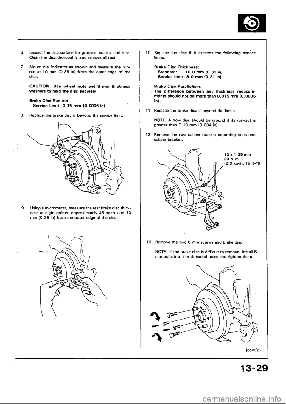 HONDA CIVIC 1990 4.G Workshop Manual 