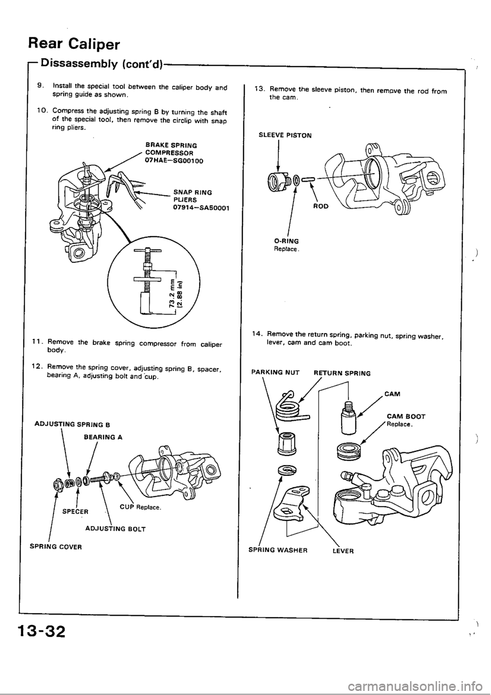 HONDA CIVIC 1990 4.G Workshop Manual 