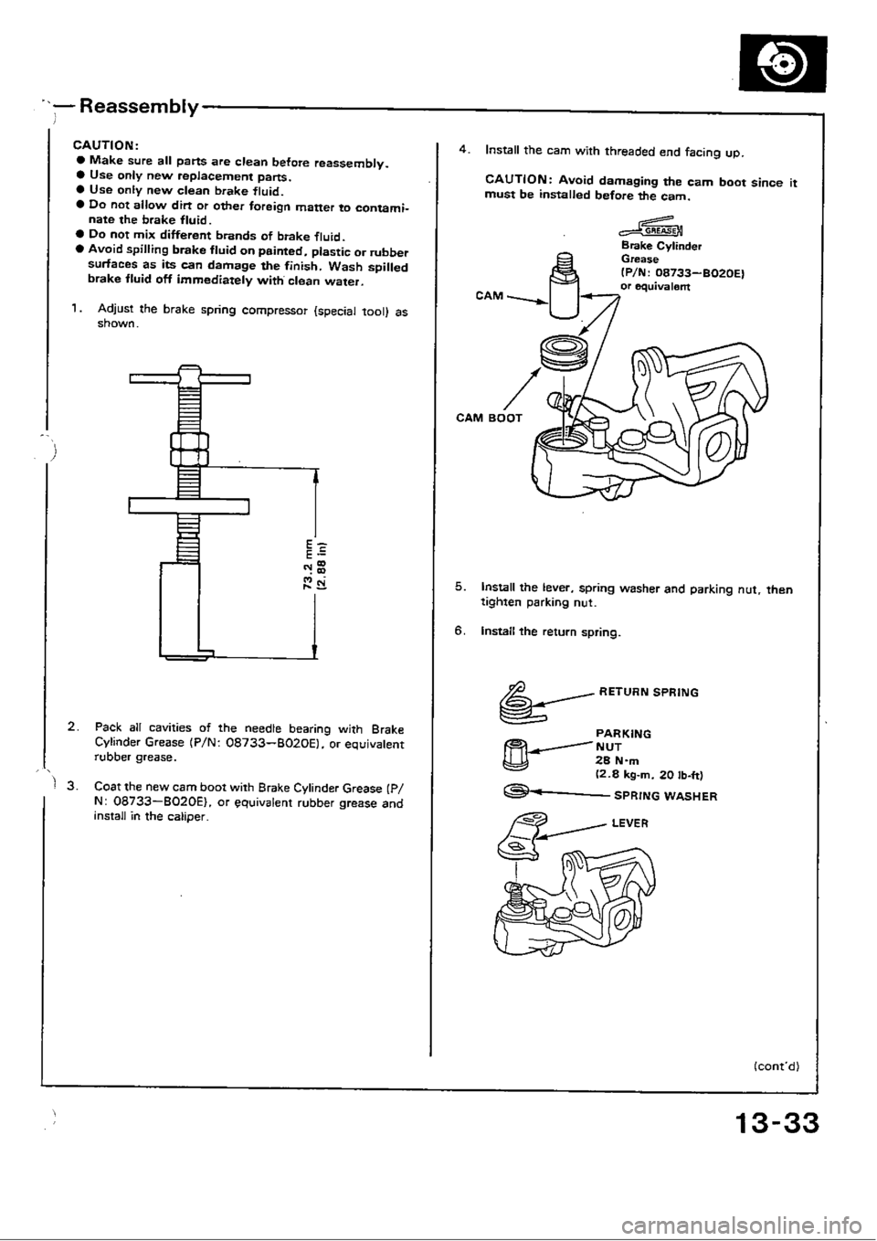 HONDA CIVIC 1990 4.G Workshop Manual 
