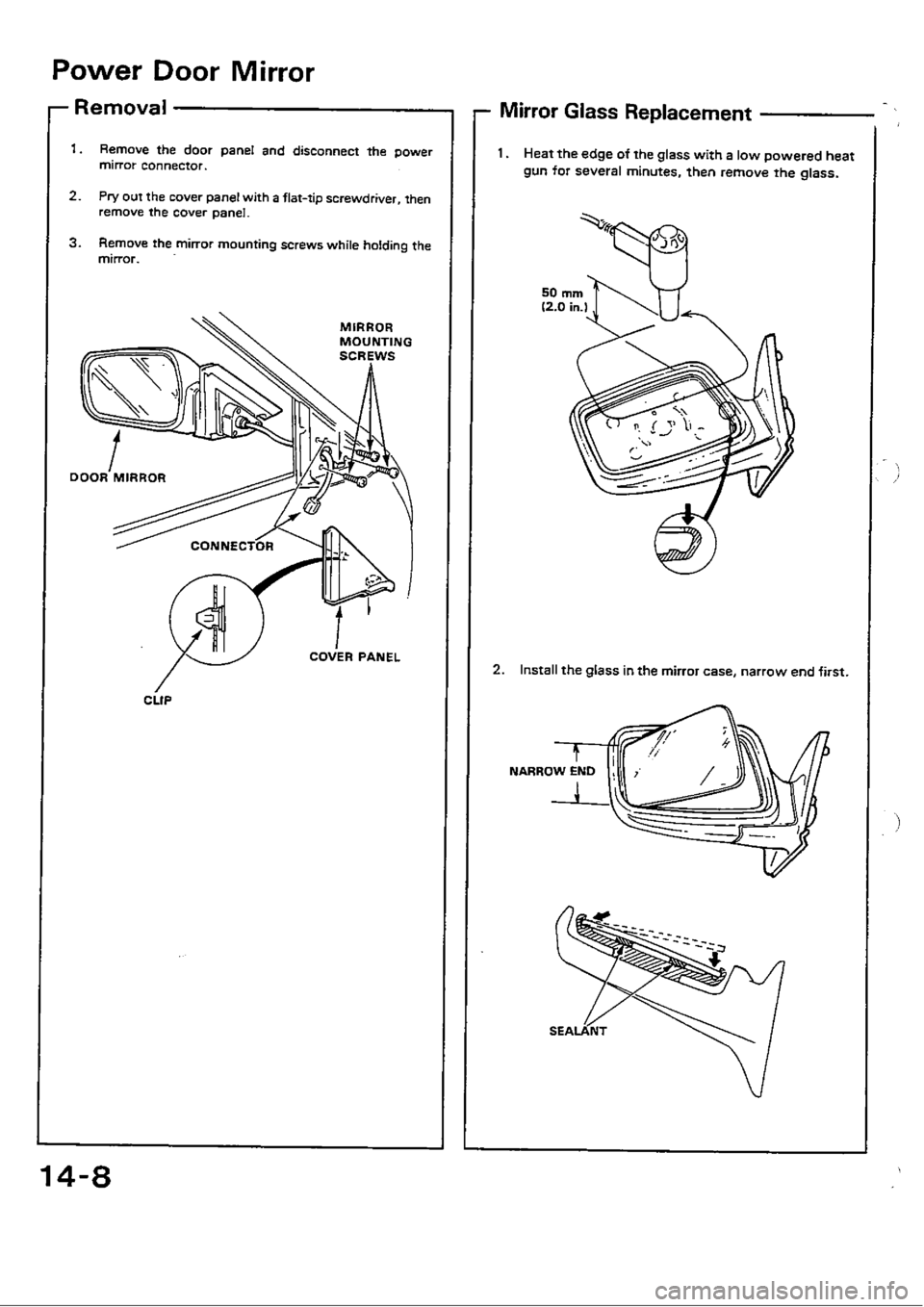HONDA CIVIC 1990 4.G Workshop Manual 