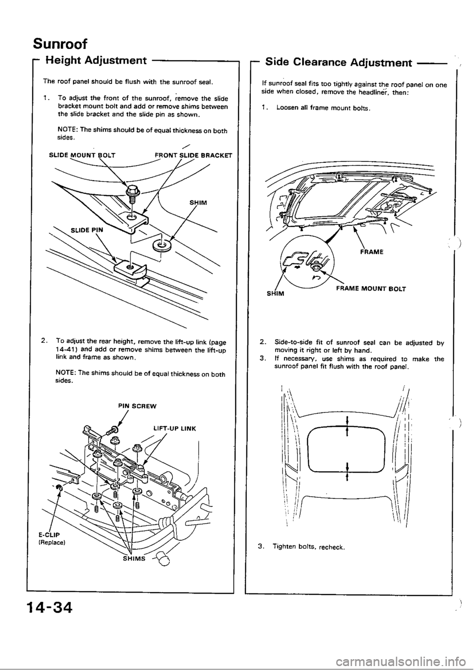 HONDA CIVIC 1990 4.G Workshop Manual 