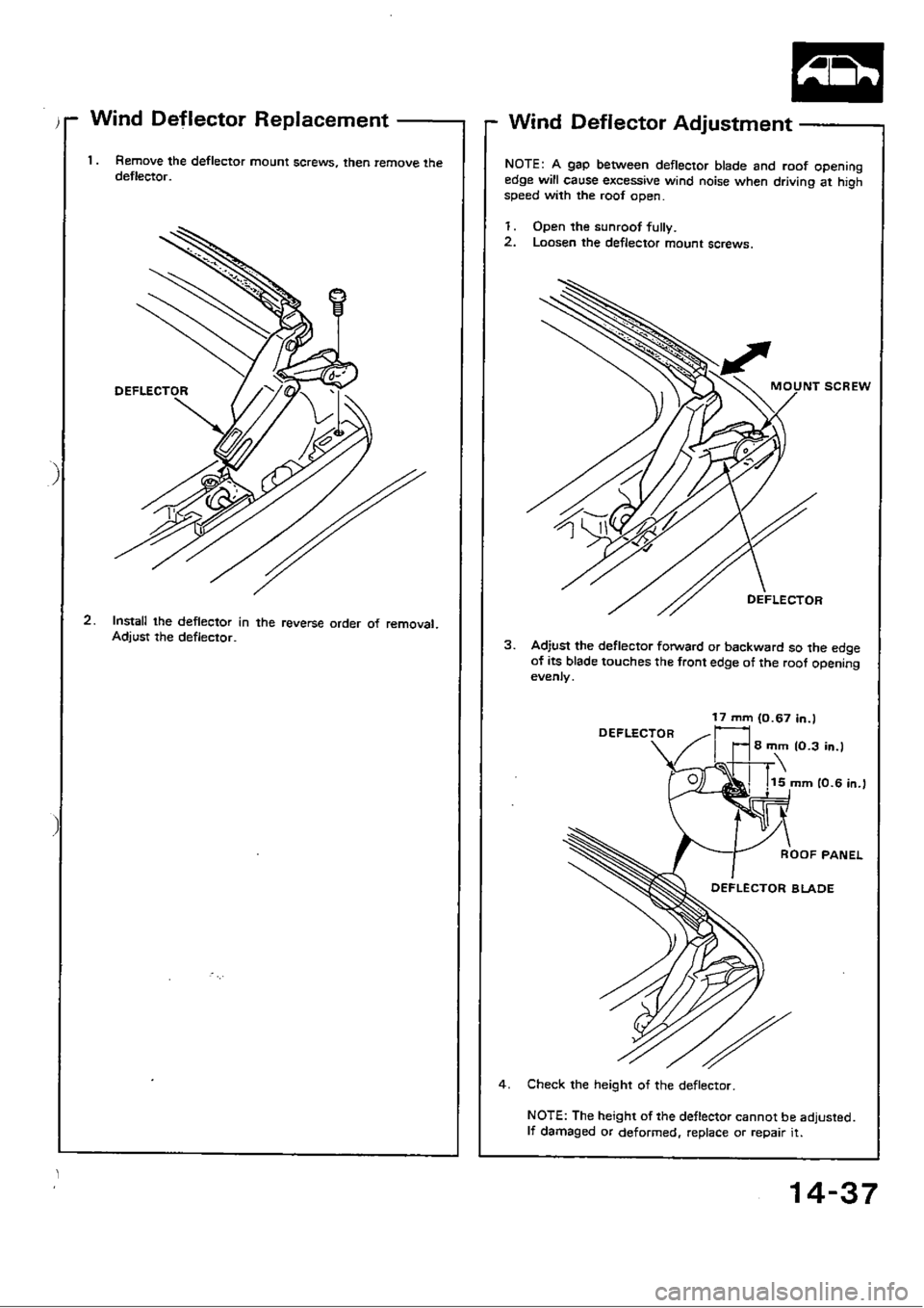 HONDA CIVIC 1989 4.G Workshop Manual 