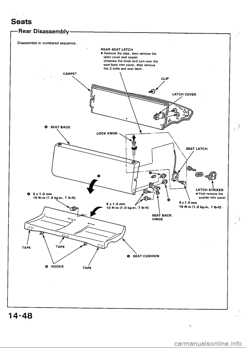 HONDA CIVIC 1989 4.G Workshop Manual 