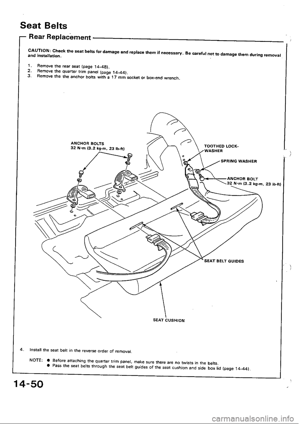 HONDA CIVIC 1989 4.G Workshop Manual 
