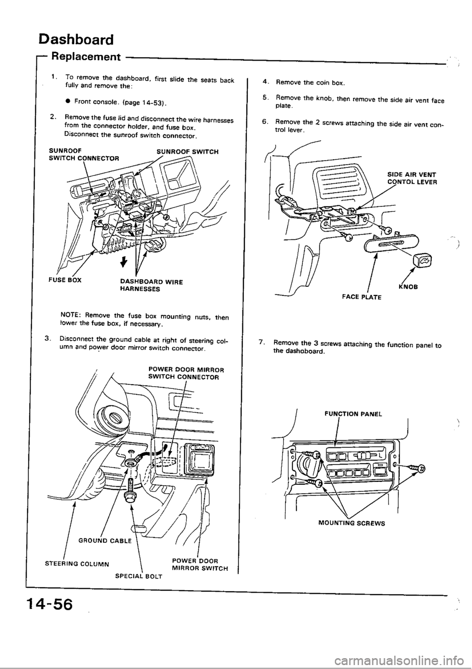 HONDA CIVIC 1988 4.G Workshop Manual 