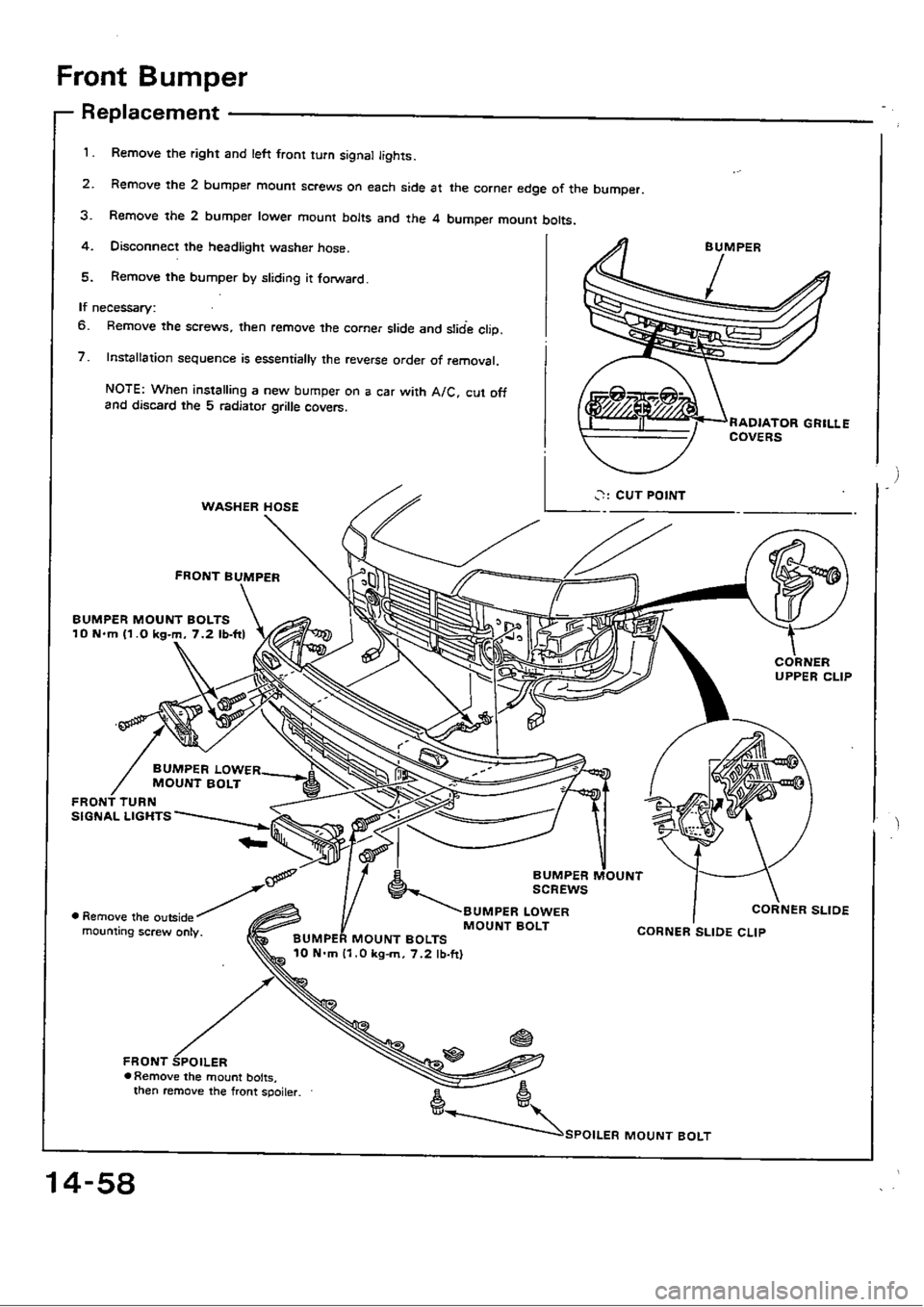 HONDA CIVIC 1988 4.G Workshop Manual 