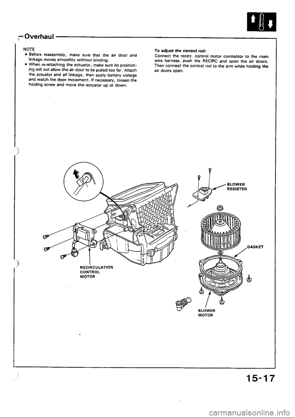 HONDA CIVIC 1990 4.G Workshop Manual 