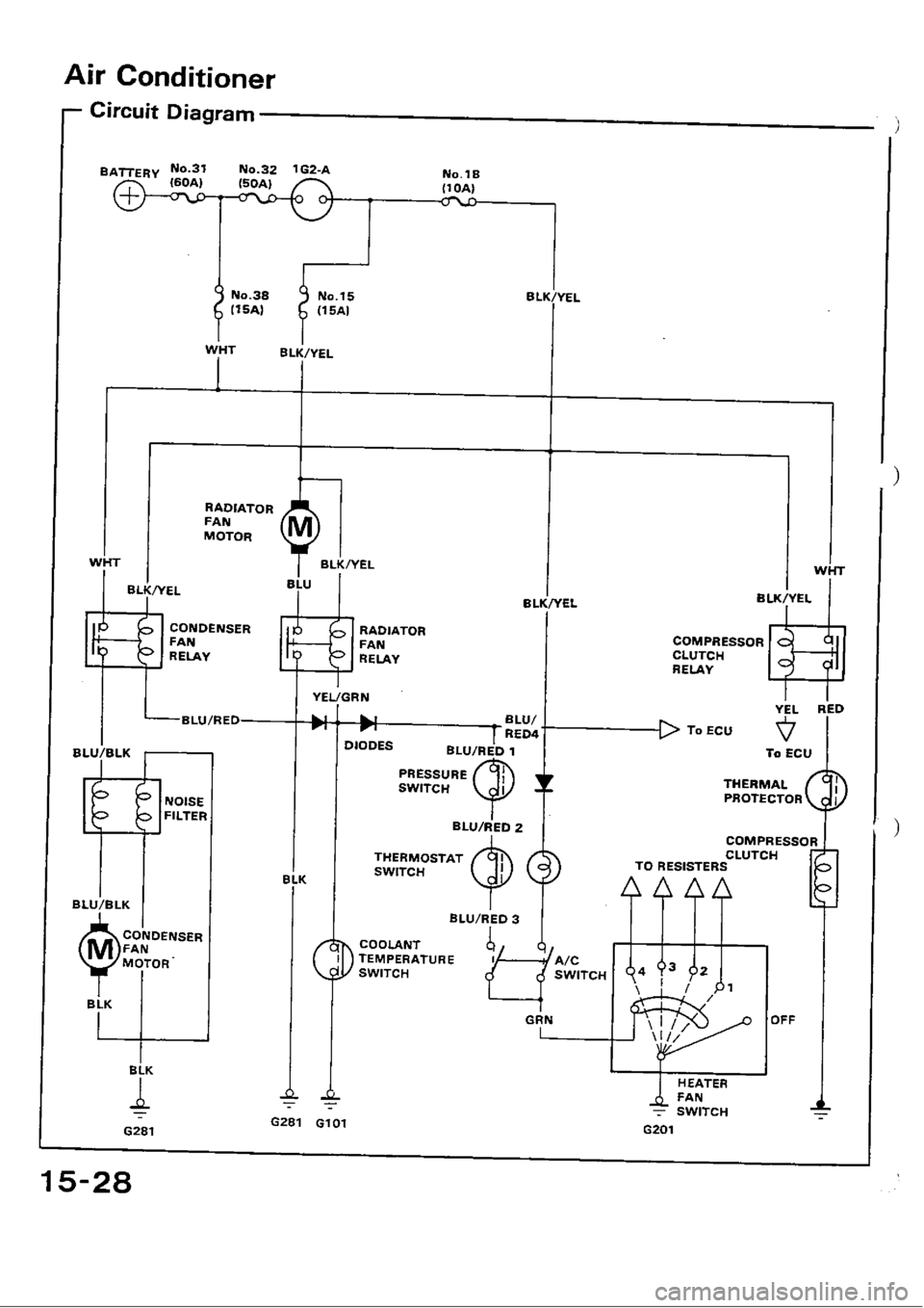 HONDA CIVIC 1989 4.G Workshop Manual 