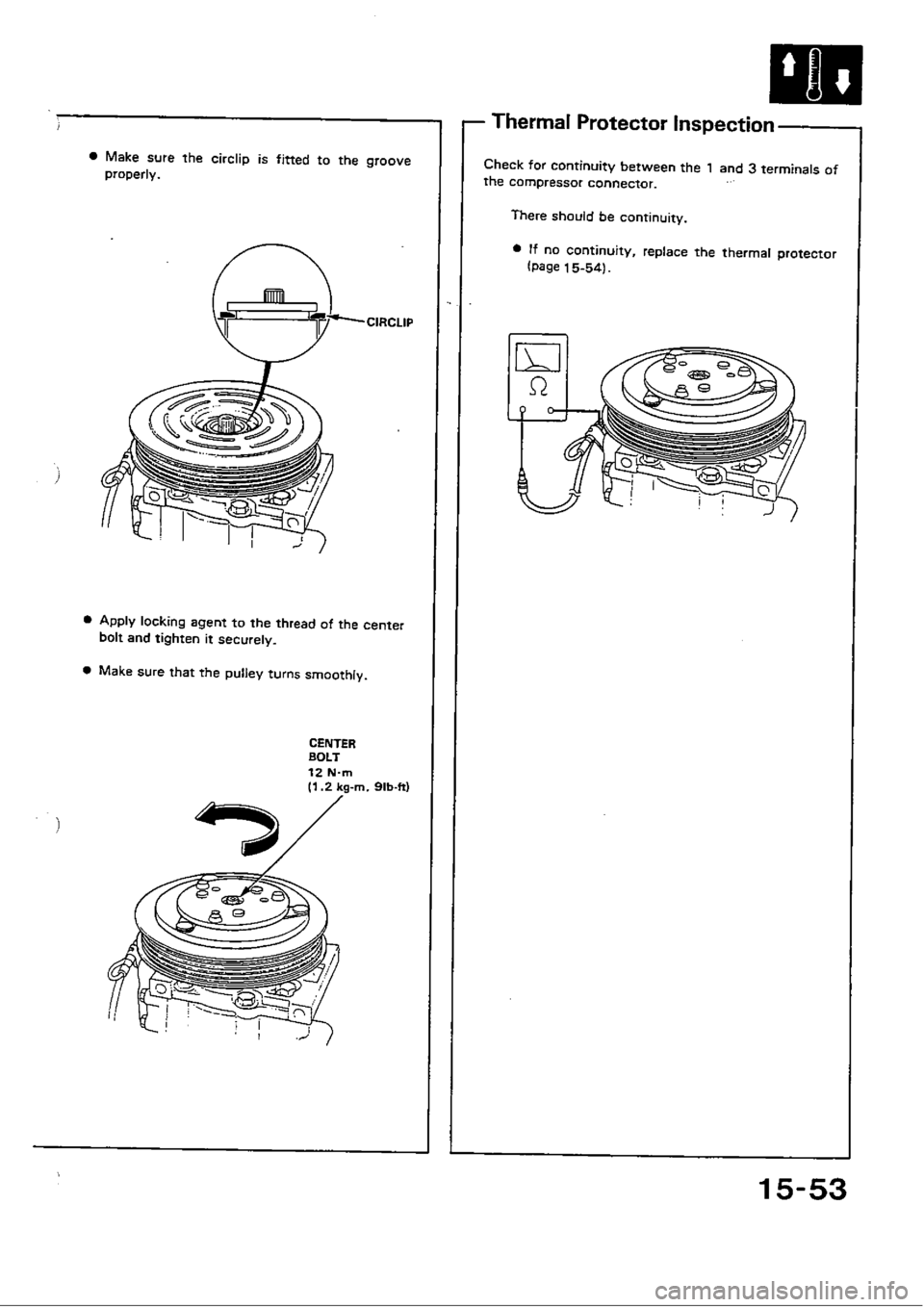 HONDA CIVIC 1988 4.G Workshop Manual 
