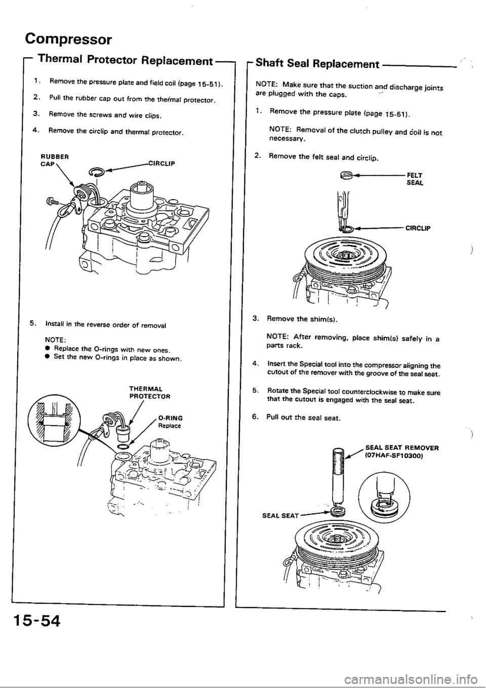 HONDA CIVIC 1988 4.G Workshop Manual 