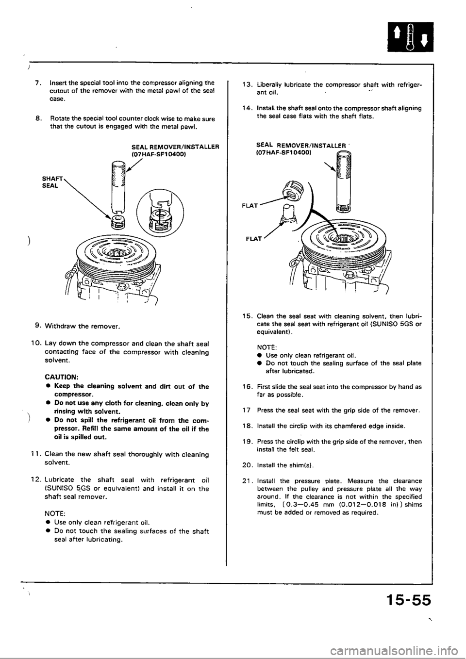 HONDA CIVIC 1988 4.G Workshop Manual 