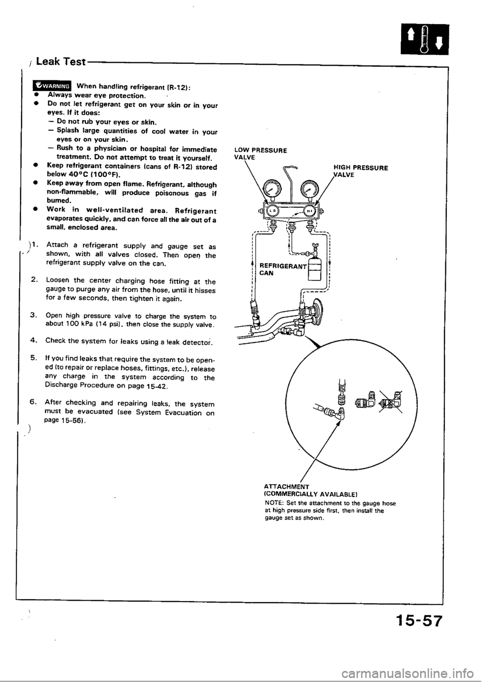 HONDA CIVIC 1989 4.G Workshop Manual 