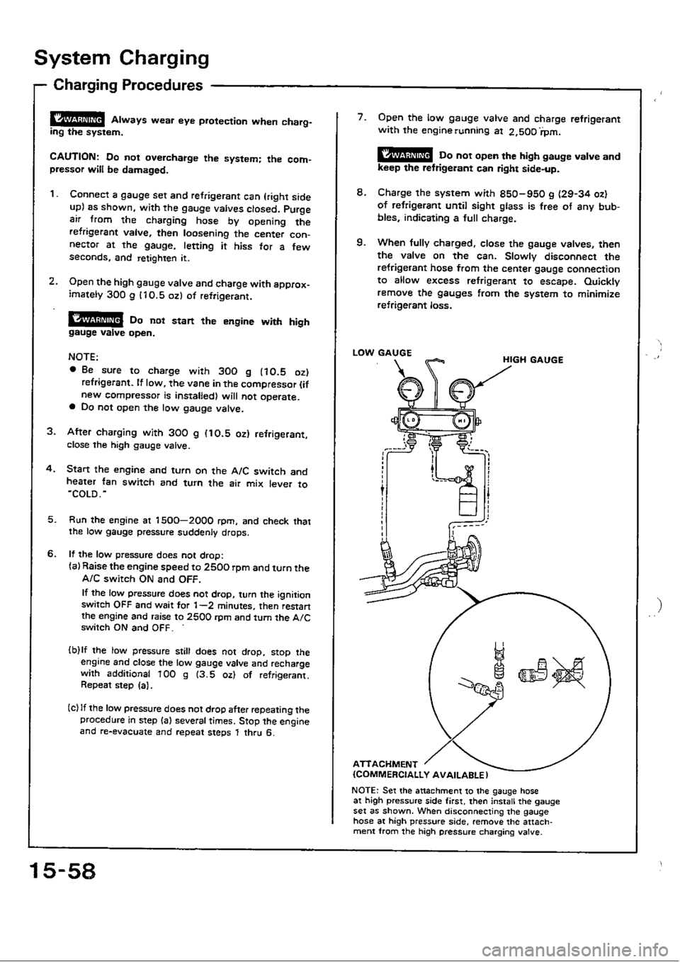 HONDA CIVIC 1989 4.G Workshop Manual 