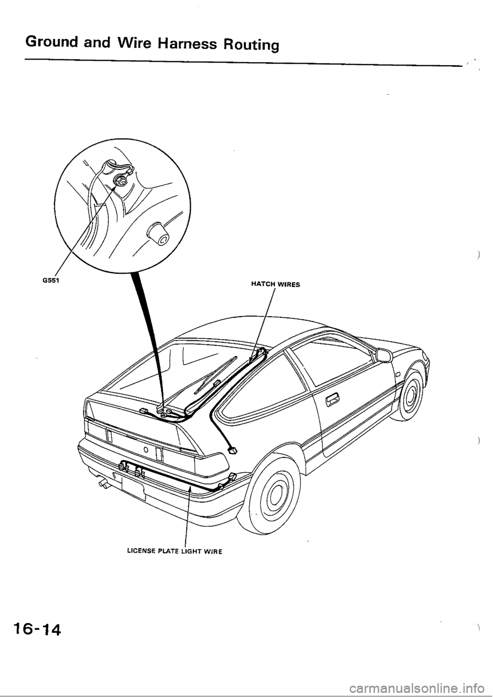 HONDA CIVIC 1990 4.G Workshop Manual 