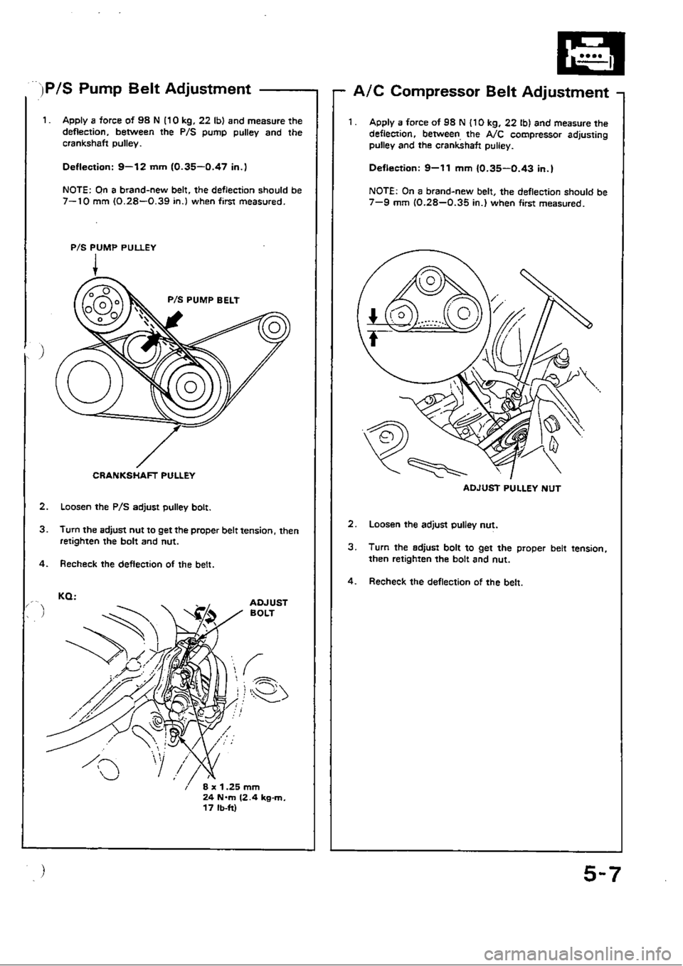HONDA CIVIC 1990 4.G Workshop Manual 