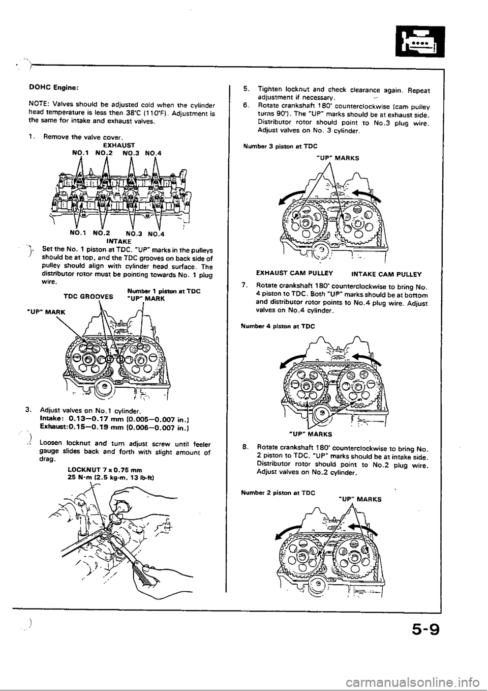 HONDA CIVIC 1990 4.G Workshop Manual 