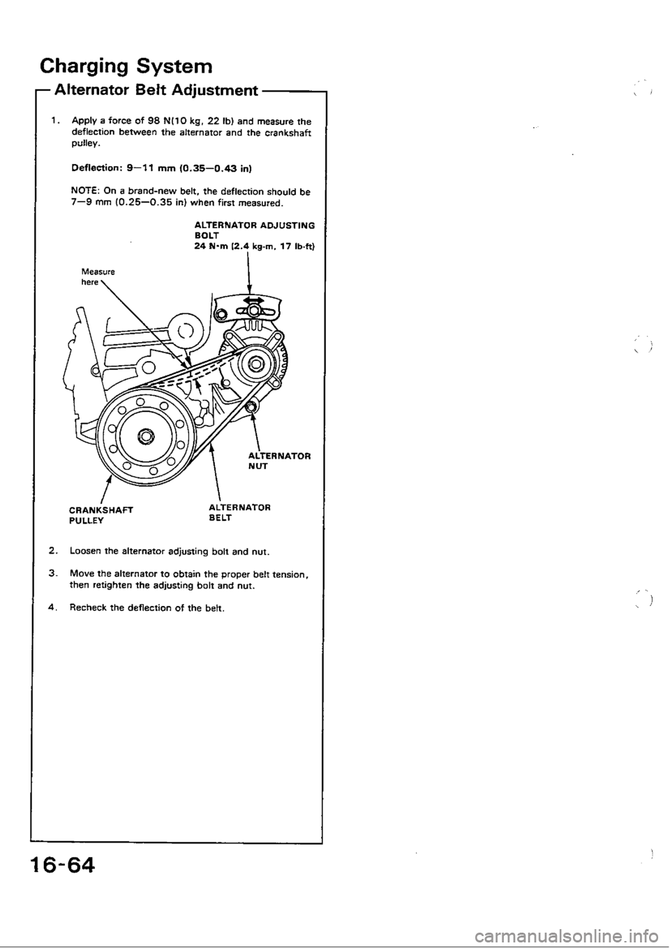 HONDA CIVIC 1989 4.G Workshop Manual 