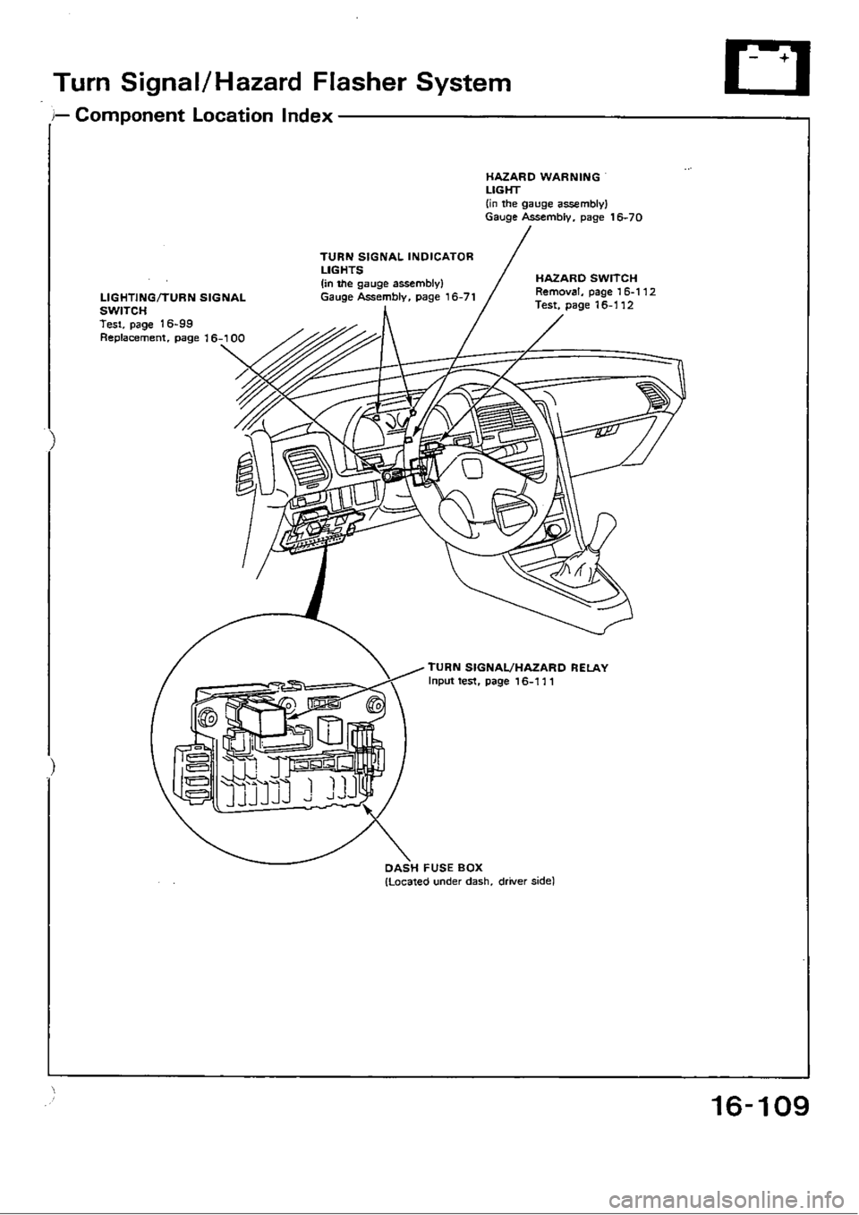 HONDA CIVIC 1990 4.G Workshop Manual 