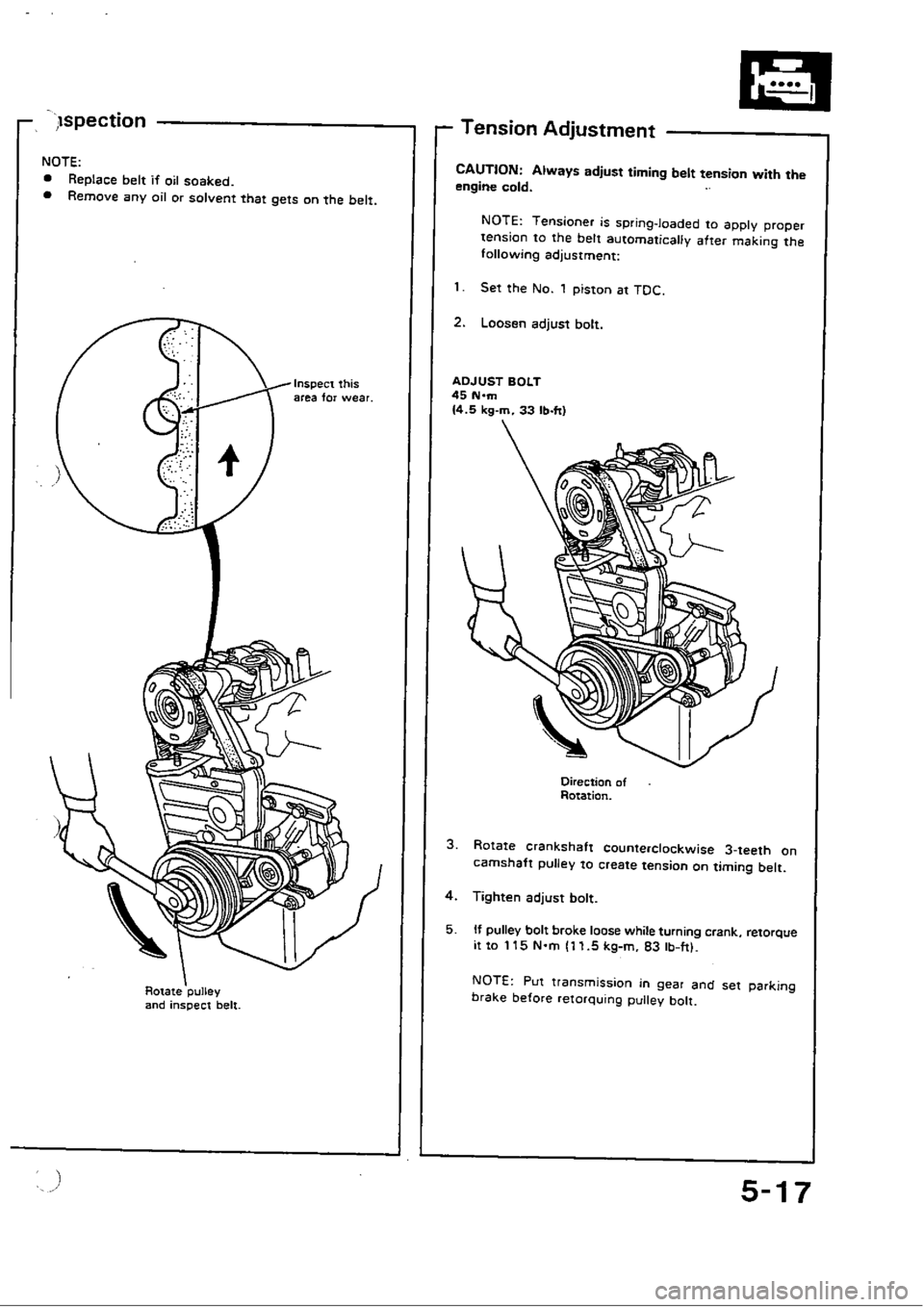 HONDA CIVIC 1988 4.G Workshop Manual 