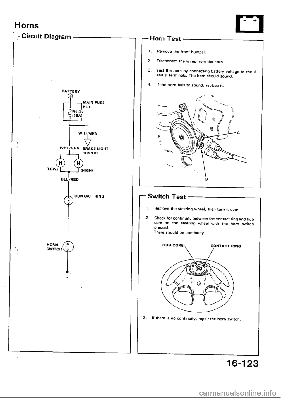 HONDA CIVIC 1990 4.G Workshop Manual 