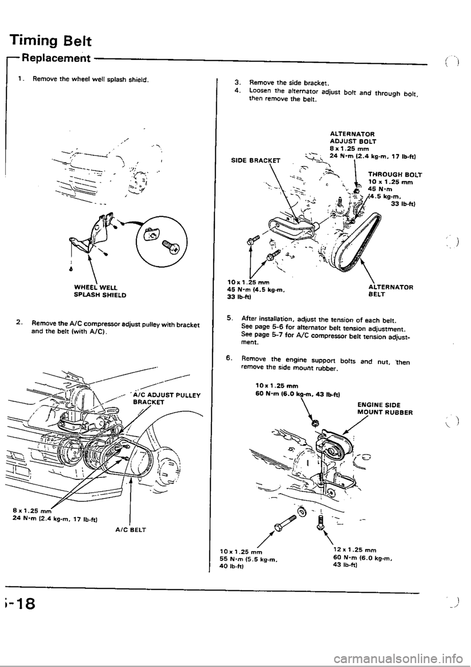 HONDA CIVIC 1988 4.G Workshop Manual 