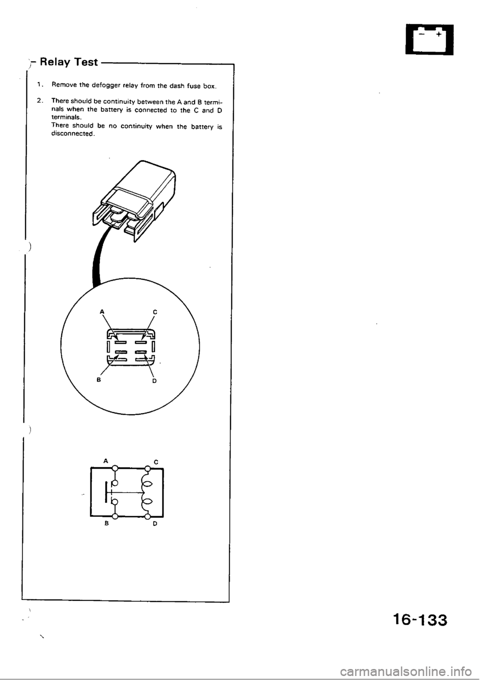 HONDA CIVIC 1989 4.G Workshop Manual 