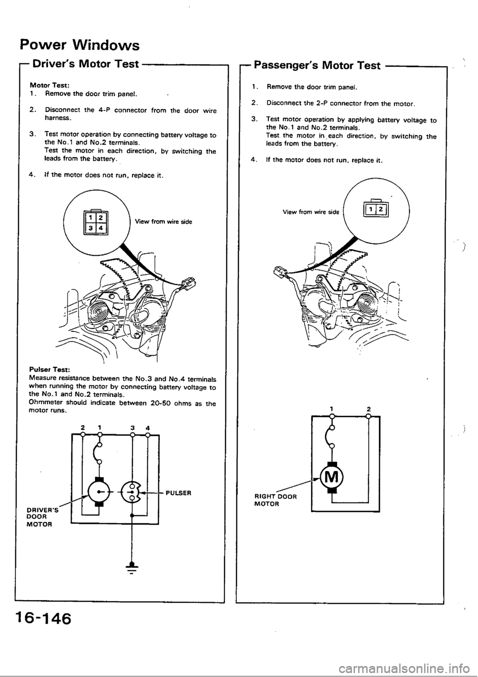 HONDA CIVIC 1989 4.G Workshop Manual 
