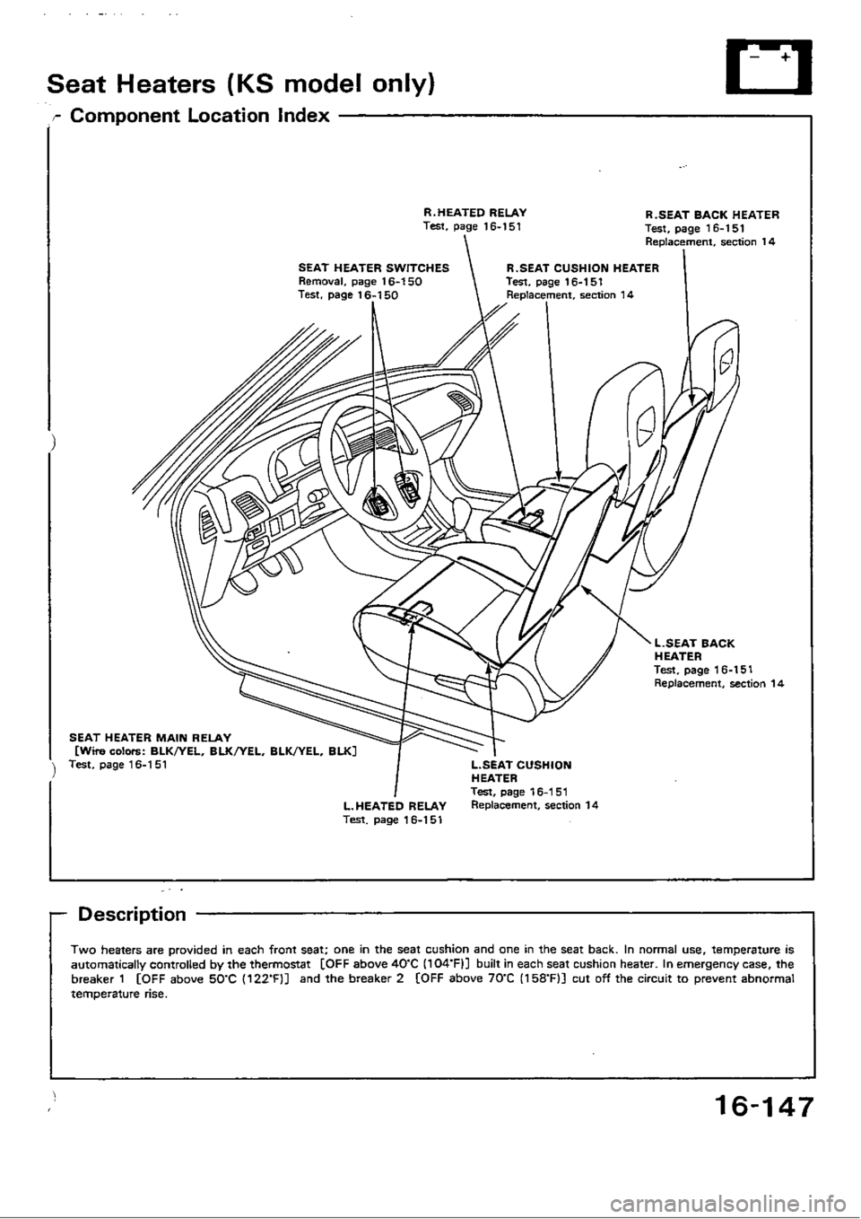HONDA CIVIC 1989 4.G Workshop Manual 