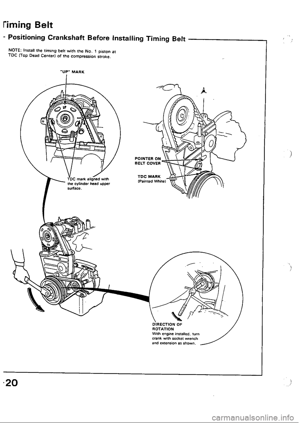 HONDA CIVIC 1990 4.G Workshop Manual 