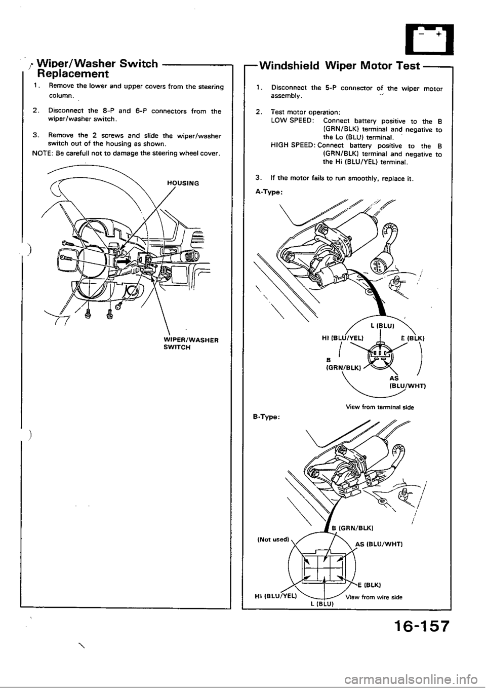 HONDA CIVIC 1988 4.G Workshop Manual 