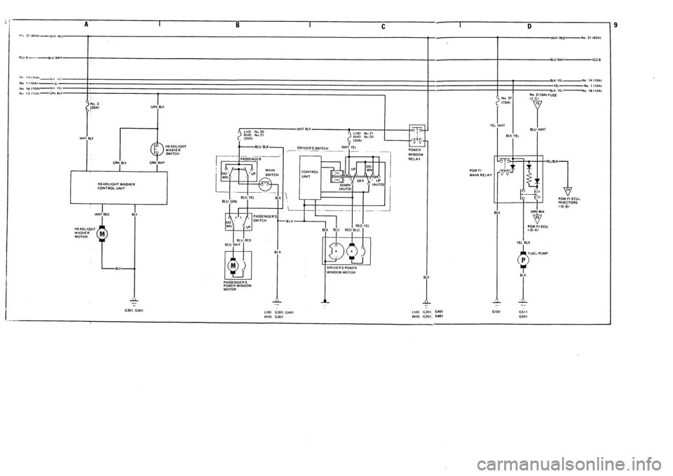 HONDA CIVIC 1990 4.G Workshop Manual 