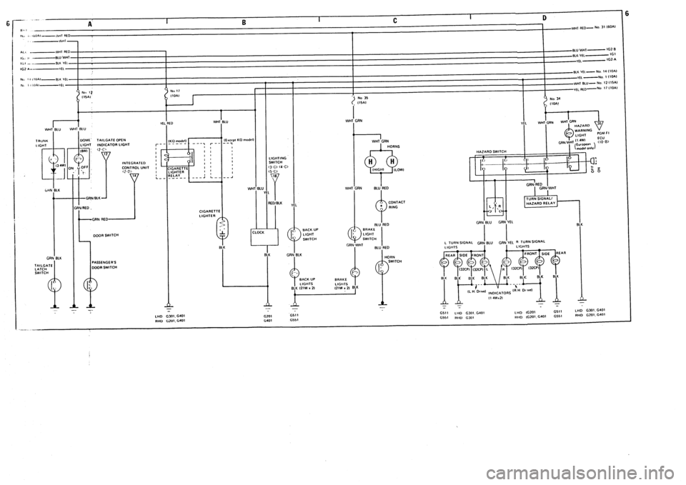HONDA CIVIC 1990 4.G Workshop Manual 