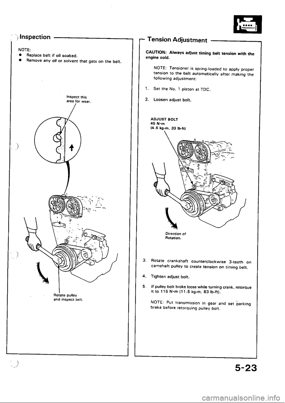 HONDA CIVIC 1990 4.G Workshop Manual 