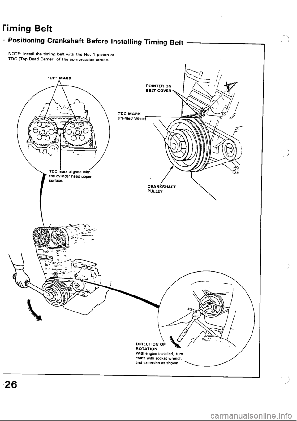 HONDA CIVIC 1990 4.G Workshop Manual 
