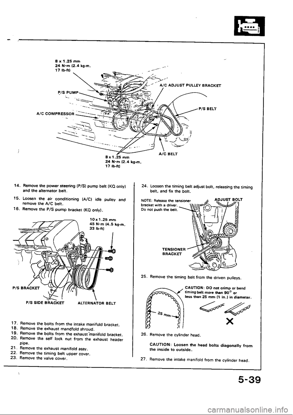 HONDA CIVIC 1990 4.G Workshop Manual 