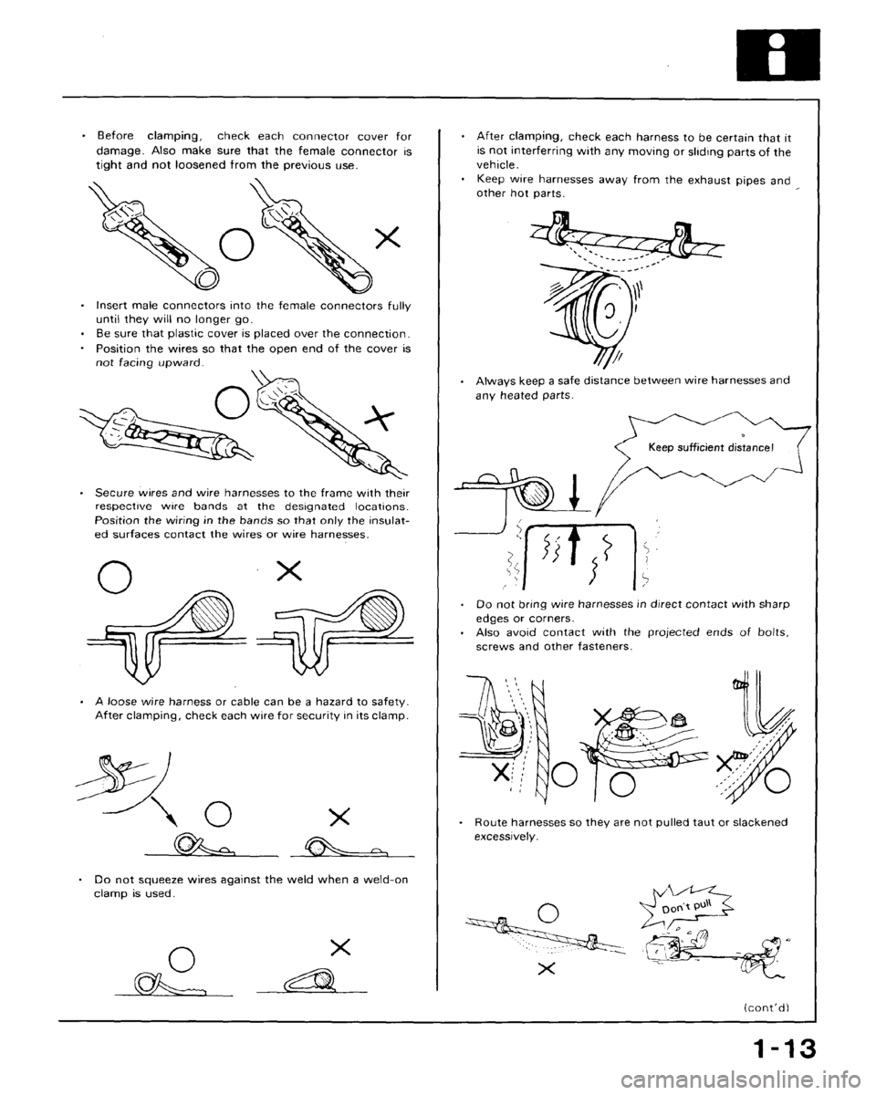 HONDA CRX 1988 2.G Workshop Manual 