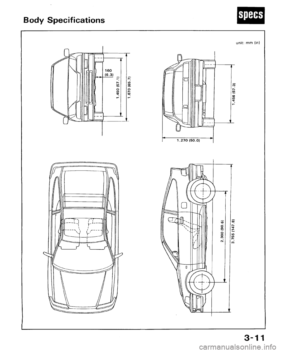 HONDA CRX 1988 2.G Workshop Manual 