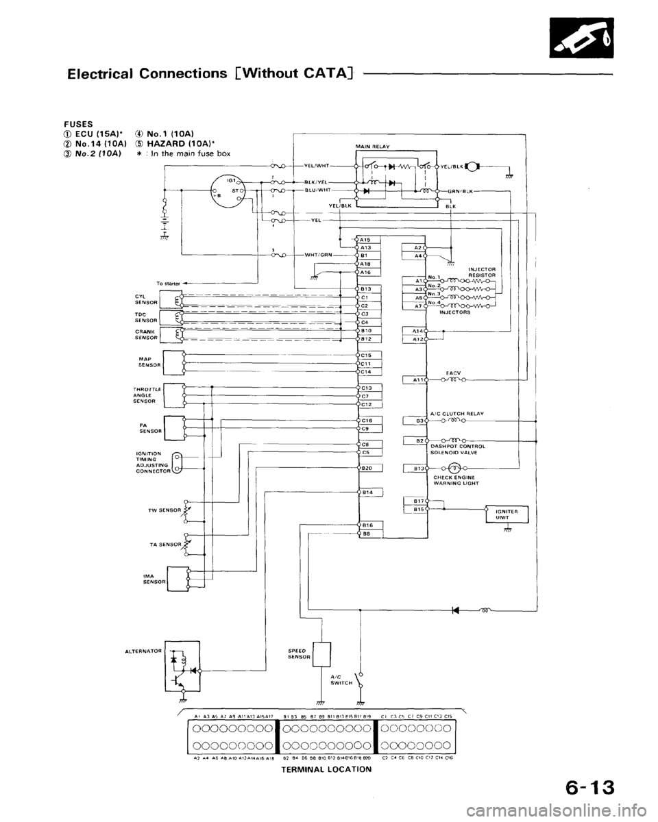 HONDA CRX 1988 2.G Workshop Manual 
