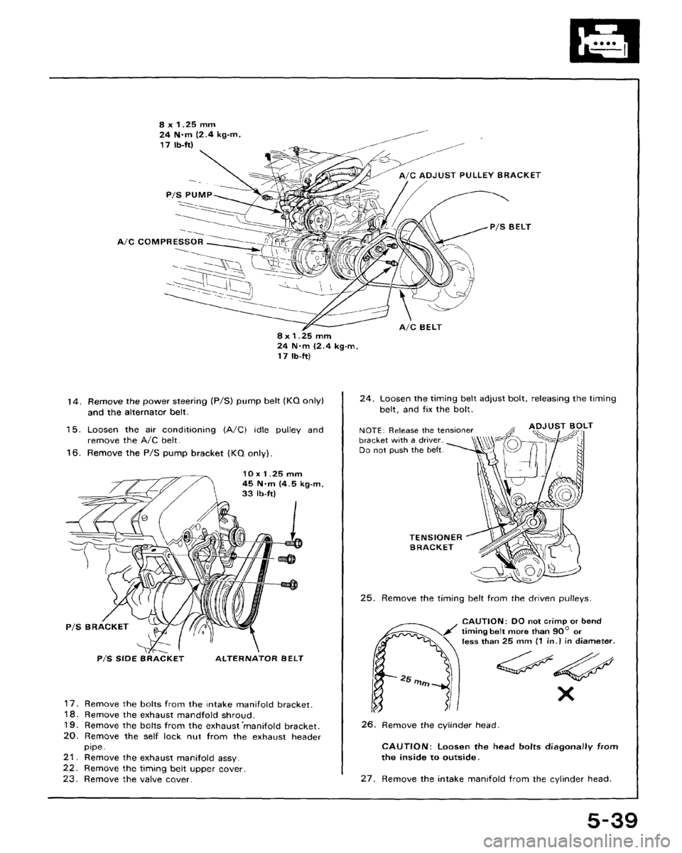 HONDA CRX 1988 2.G Workshop Manual 