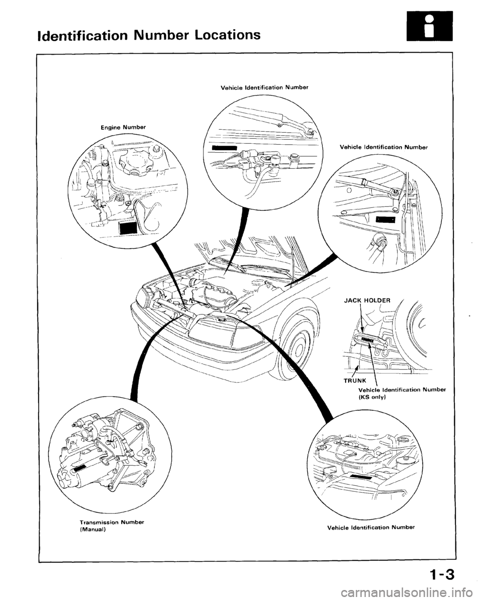 HONDA CRX 1988 2.G Workshop Manual 